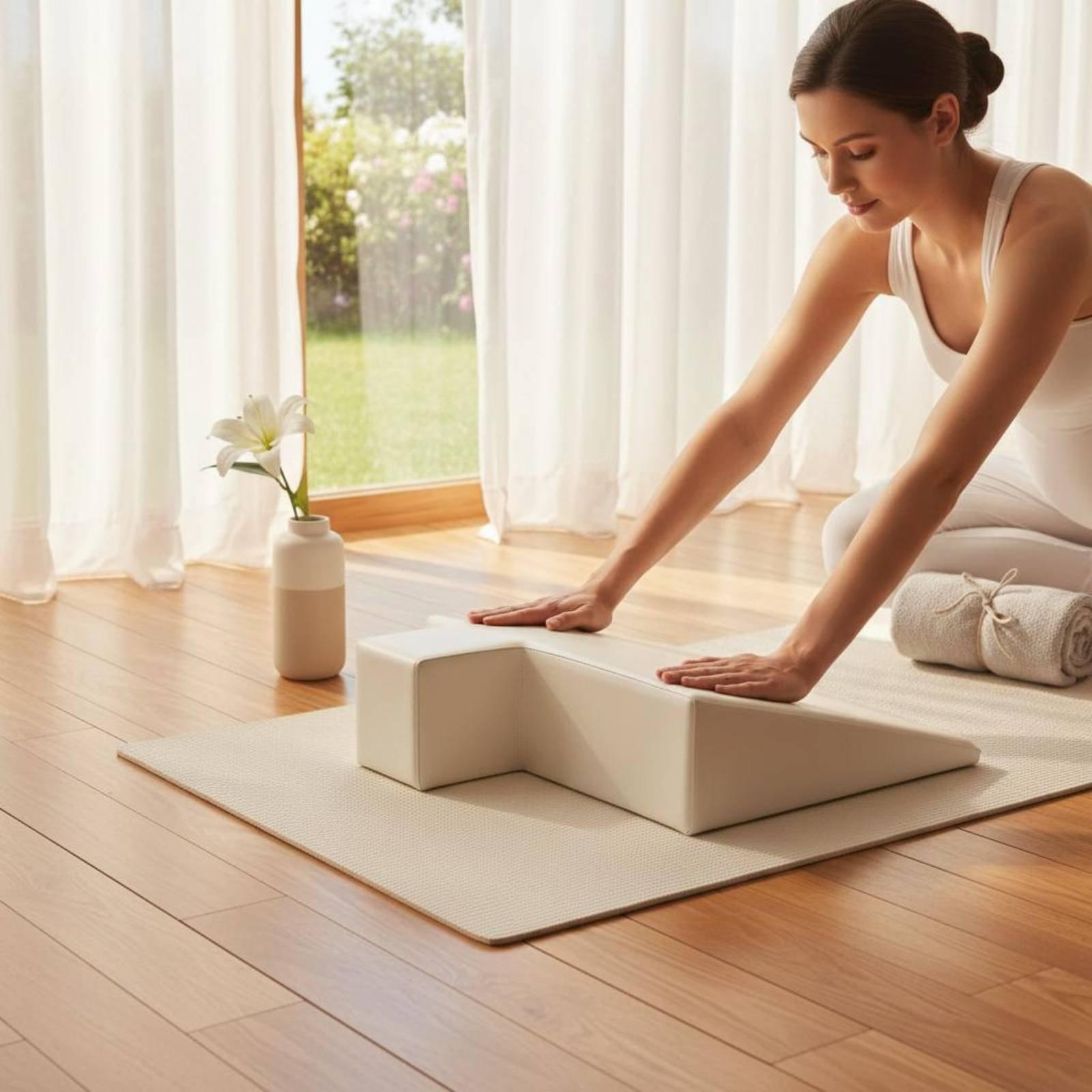 Pilates & Yoga Unleashed Studio - Maternity Support Cushion Dense Foam Exercise