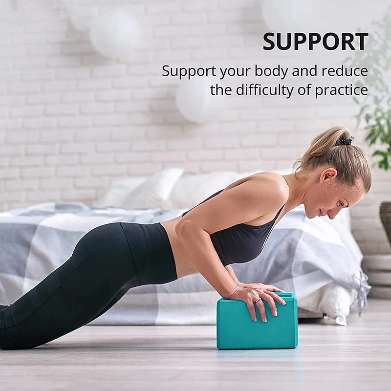 Yoga Blocks Gym Foam Brick Pil - Pilates Yoga Block ulasan dan harga