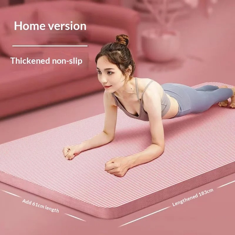 Extra Thick Non Slip Yoga Mat  - Pilates Yoga Mat Thickness ulasan dan harga