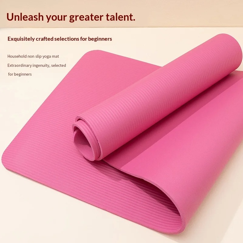 Extra Thick Non Slip Yoga Mat  - Pilates Yoga Mat Thickness ulasan dan harga