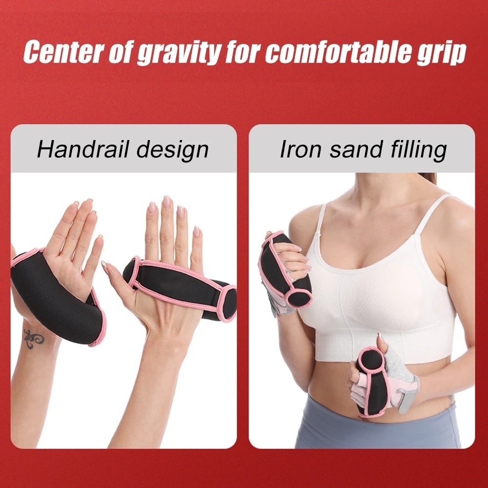 1 Pair Unisex Design Hand Weig - Yoga Sandbag Weight ulasan dan harga