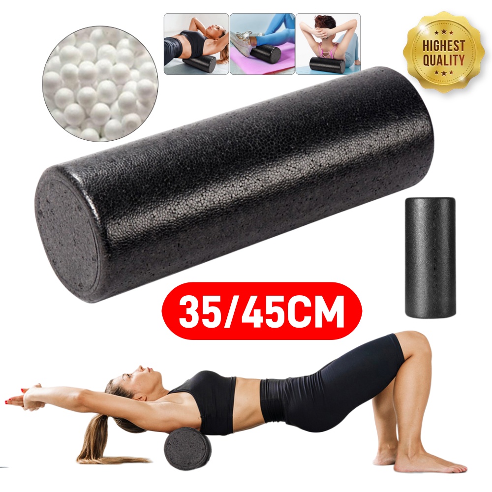 35/45CM Epp Yoga Foam Massage  - Pilates Yoga Roller ulasan dan harga