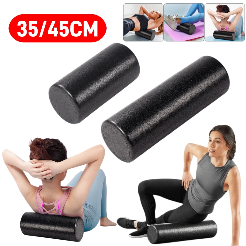 35/45CM Epp Yoga Foam Massage  - Pilates Yoga Roller ulasan dan harga