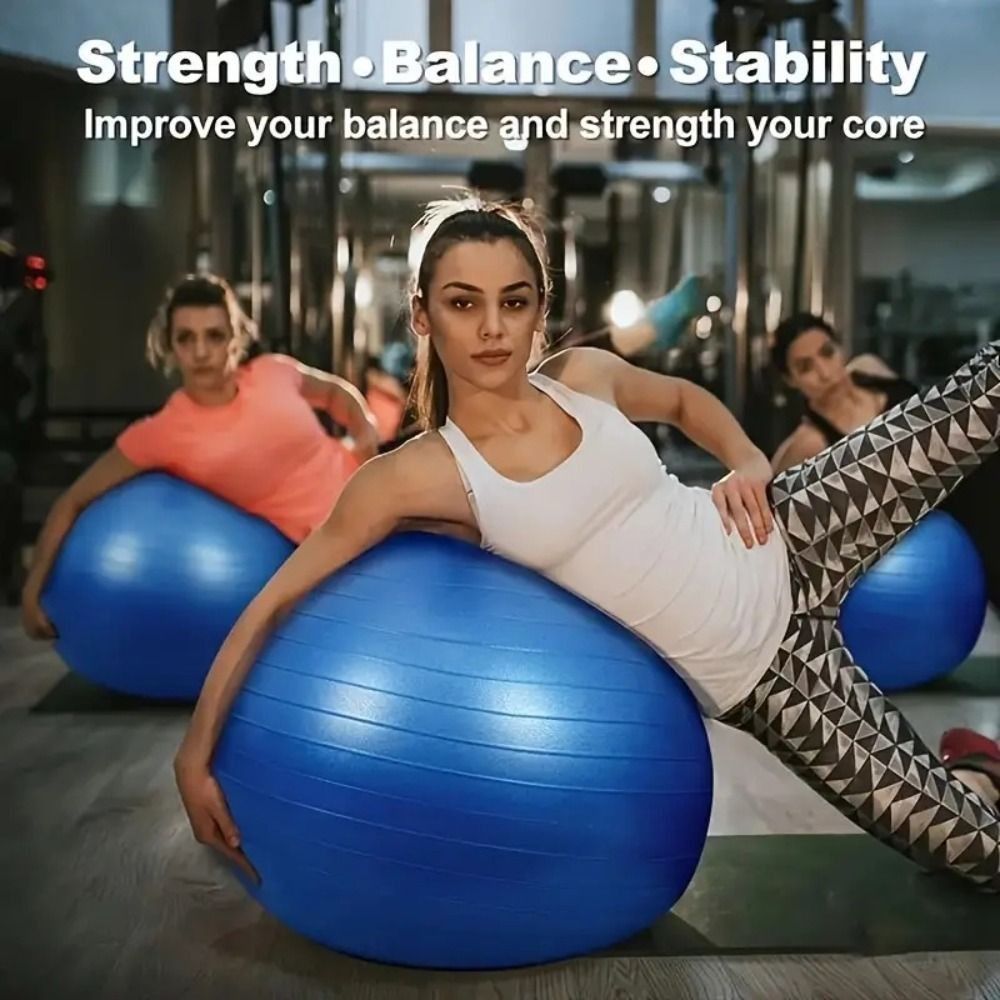 Gymnastics PVC Fitness Balls T - Pilates Yoga Pregnancy ulasan dan harga