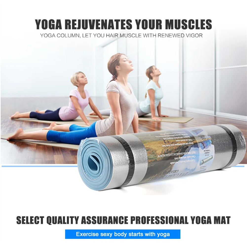 6mm Thick EVA Yoga Mat Moistur - Pilates Yoga Matte ulasan dan harga