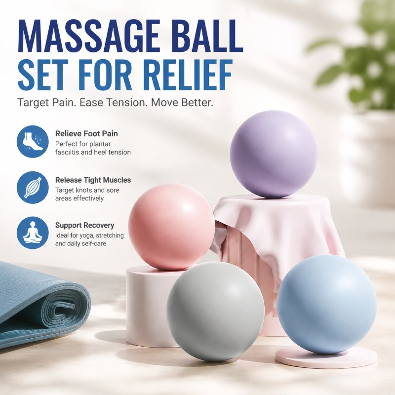 Silicone Fitness Fascia Ball S - Pilates Yoga Roller ulasan dan harga