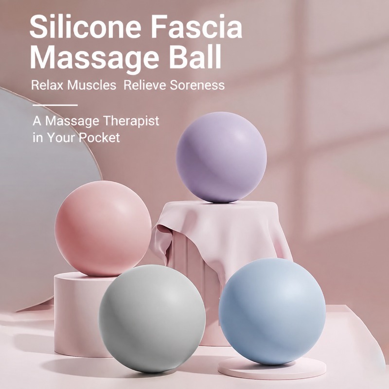 Silicone Fitness Fascia Ball S - Pilates Yoga Roller ulasan dan harga