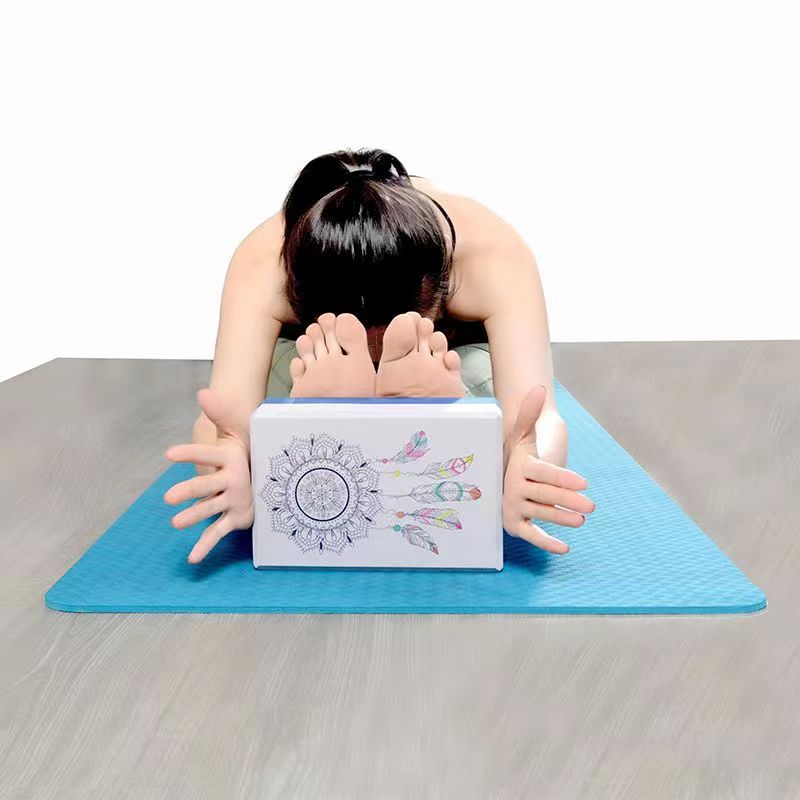 Two Colors EVA Yoga Blocks Gym - Pilates Yoga Block ulasan dan harga