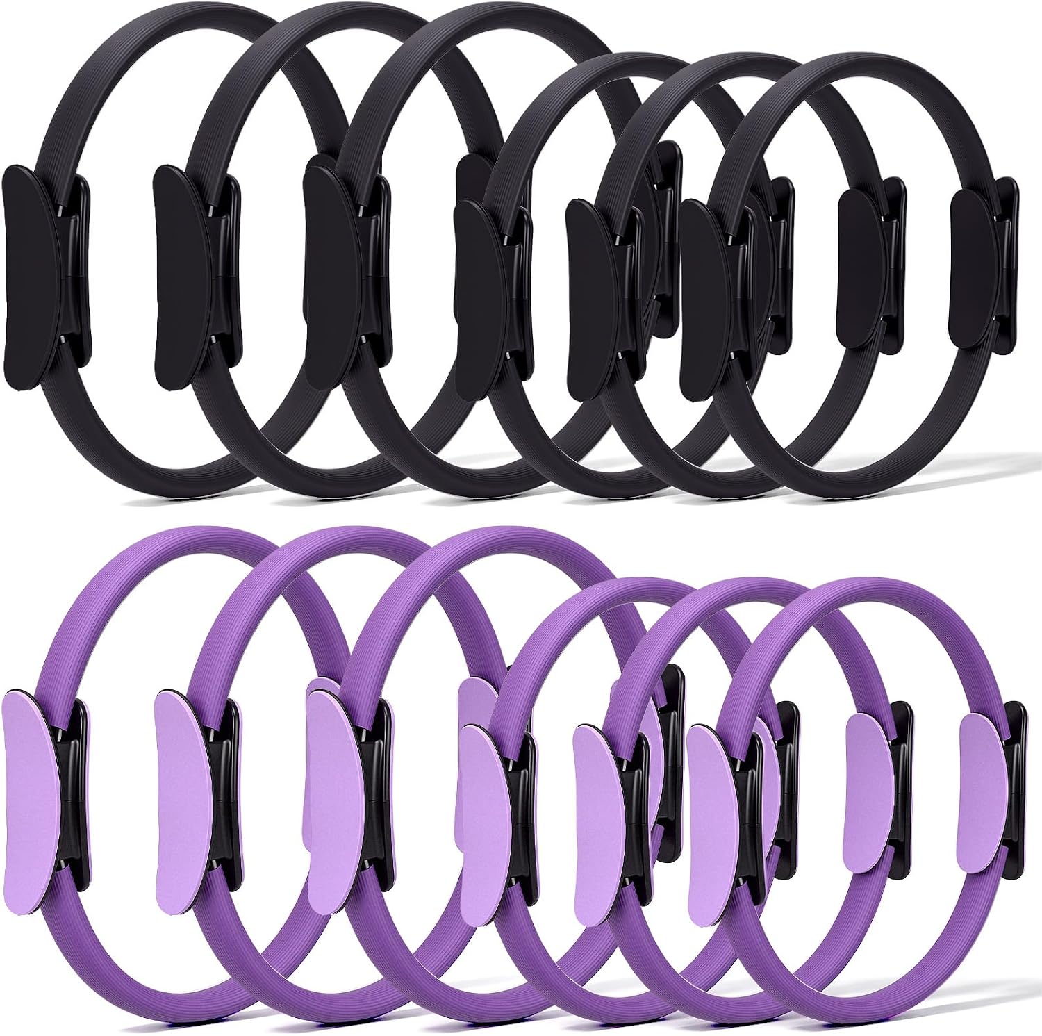12 Pcs Pilates Ring Set Dual S - Pilates Ring Magic ulasan dan harga