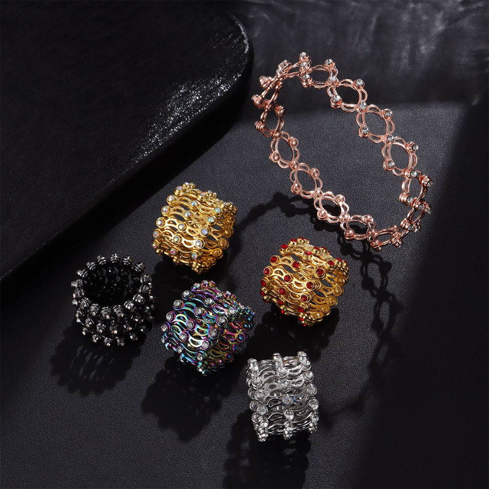 1pc Crystal Inlaid Magic Stret - Pilates Ring Magic ulasan dan harga