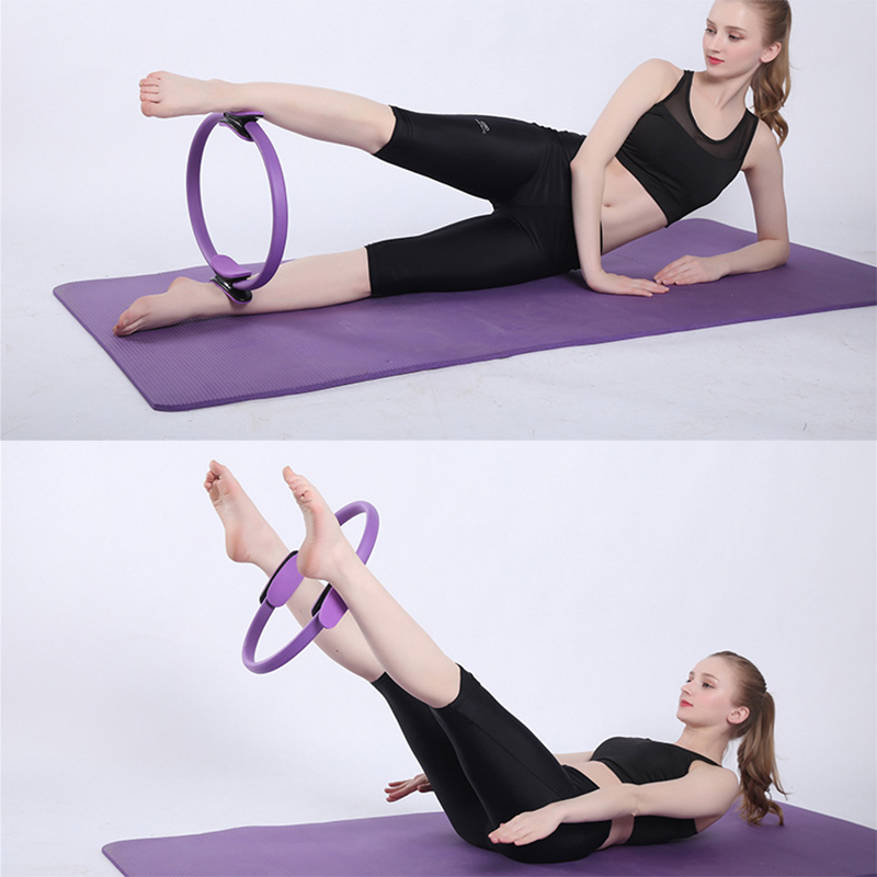 8-piece Pilates Ring Ring Set  - Pilates Yoga Resistance Ring ulasan dan harga