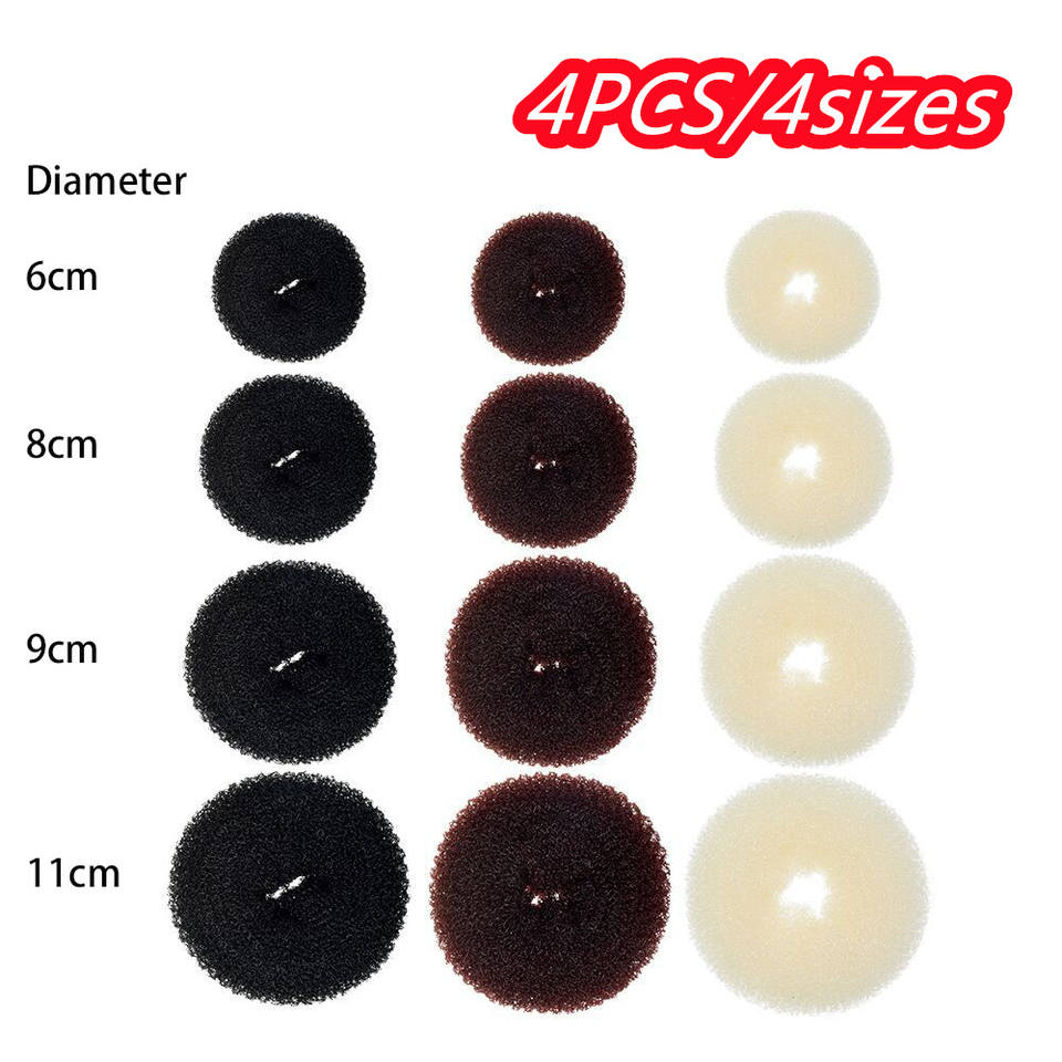 4pcs Women Hair Bun Maker Set  - Pilates Ring Magic ulasan dan harga
