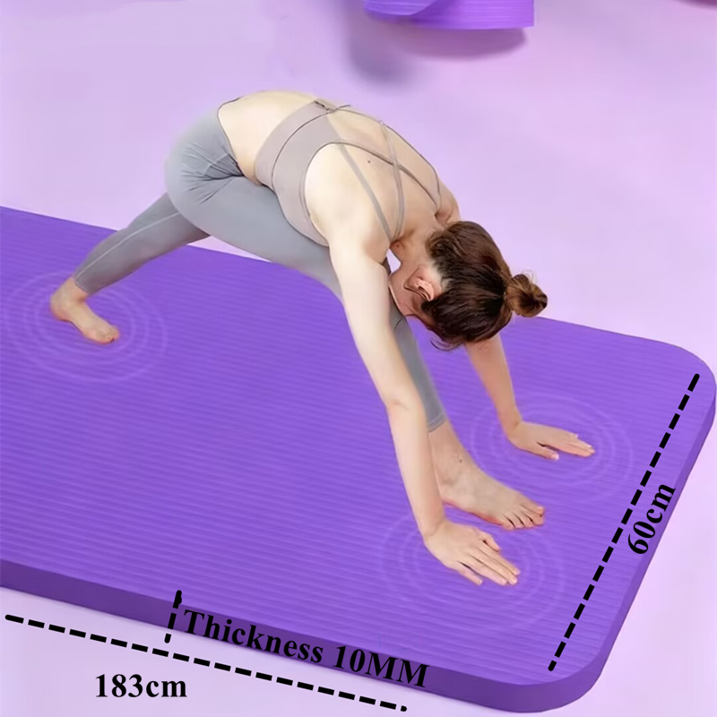 Training 183x60cm  Non-slip Tr - Pilates Yoga Mat Thickness ulasan dan harga