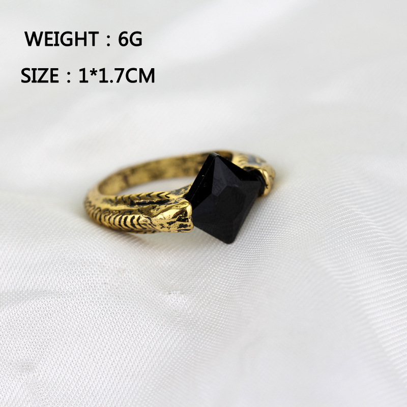Vintage Horcrux Style Ring wit - Pilates Ring Magic ulasan dan harga