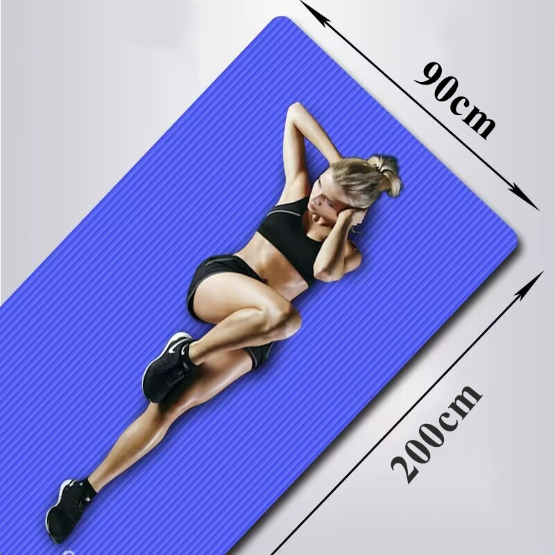 200x90x1cm Thick Training Yoga - Pilates Yoga Matte ulasan dan harga