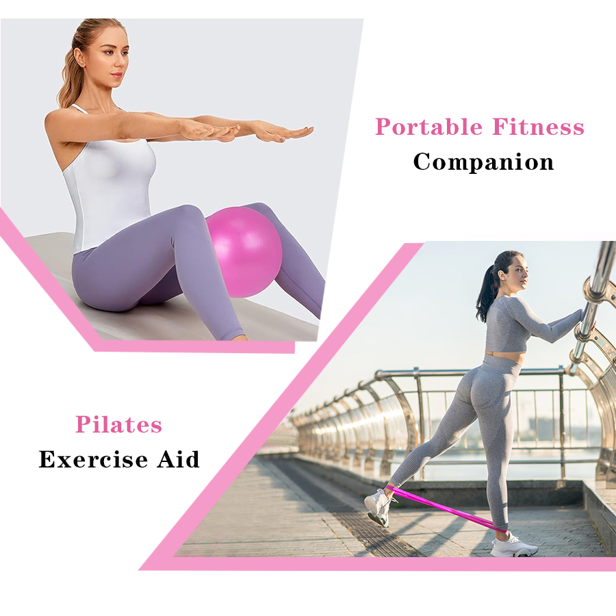 Customized LOGO 5-Piece Home G - Pilates Yoga Resistance Ring ulasan dan harga