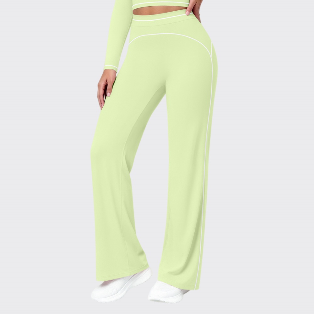 New High Waist Flared Pant Wom - Pilates Yoga Leggings ulasan dan harga