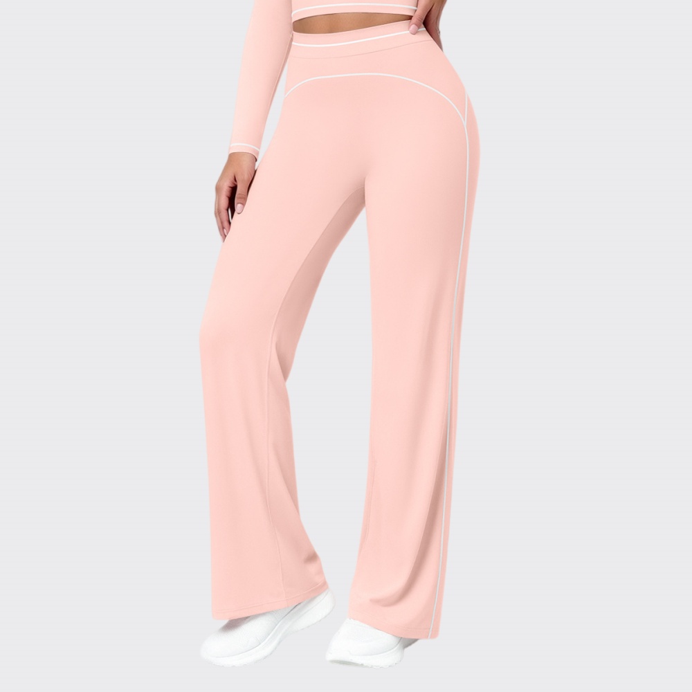 New High Waist Flared Pant Wom - Pilates Yoga Leggings ulasan dan harga