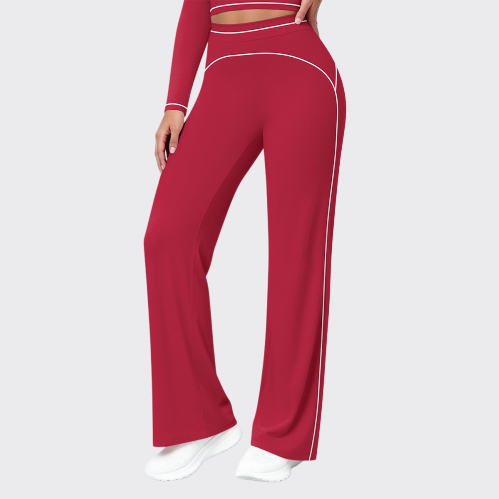 New High Waist Flared Pant Wom - Pilates Yoga Leggings ulasan dan harga