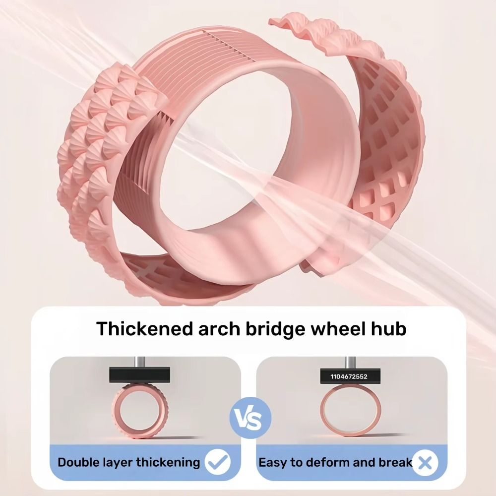 Hot Silicone Yoga Wheel Double - Pilates Yoga Resistance Ring ulasan dan harga