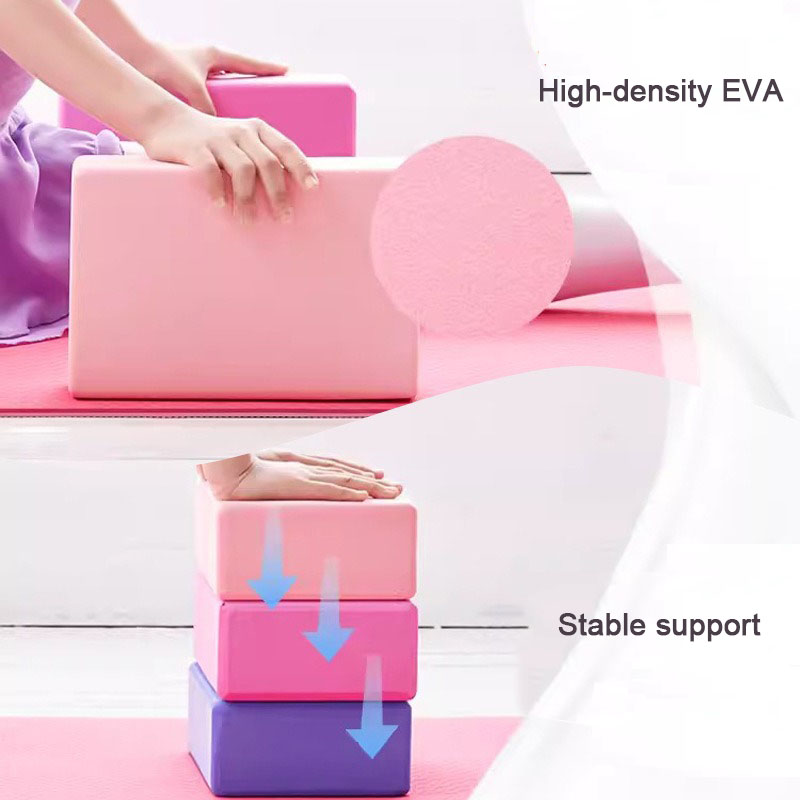1PC Yoga Building Blocks Cubes - Pilates Yoga Block ulasan dan harga