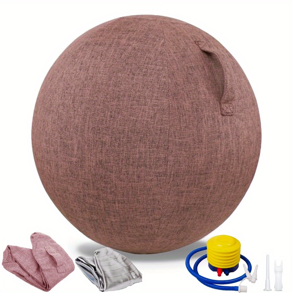 Fitness Ball Chair with Fabric - Pilates Yoga Pregnancy ulasan dan harga
