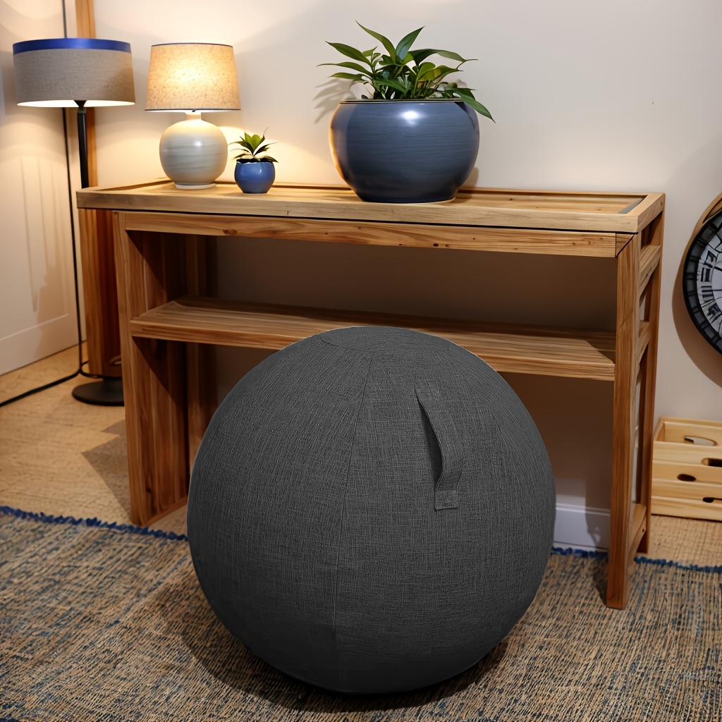 Fitness Ball Chair with Fabric - Pilates Yoga Pregnancy ulasan dan harga