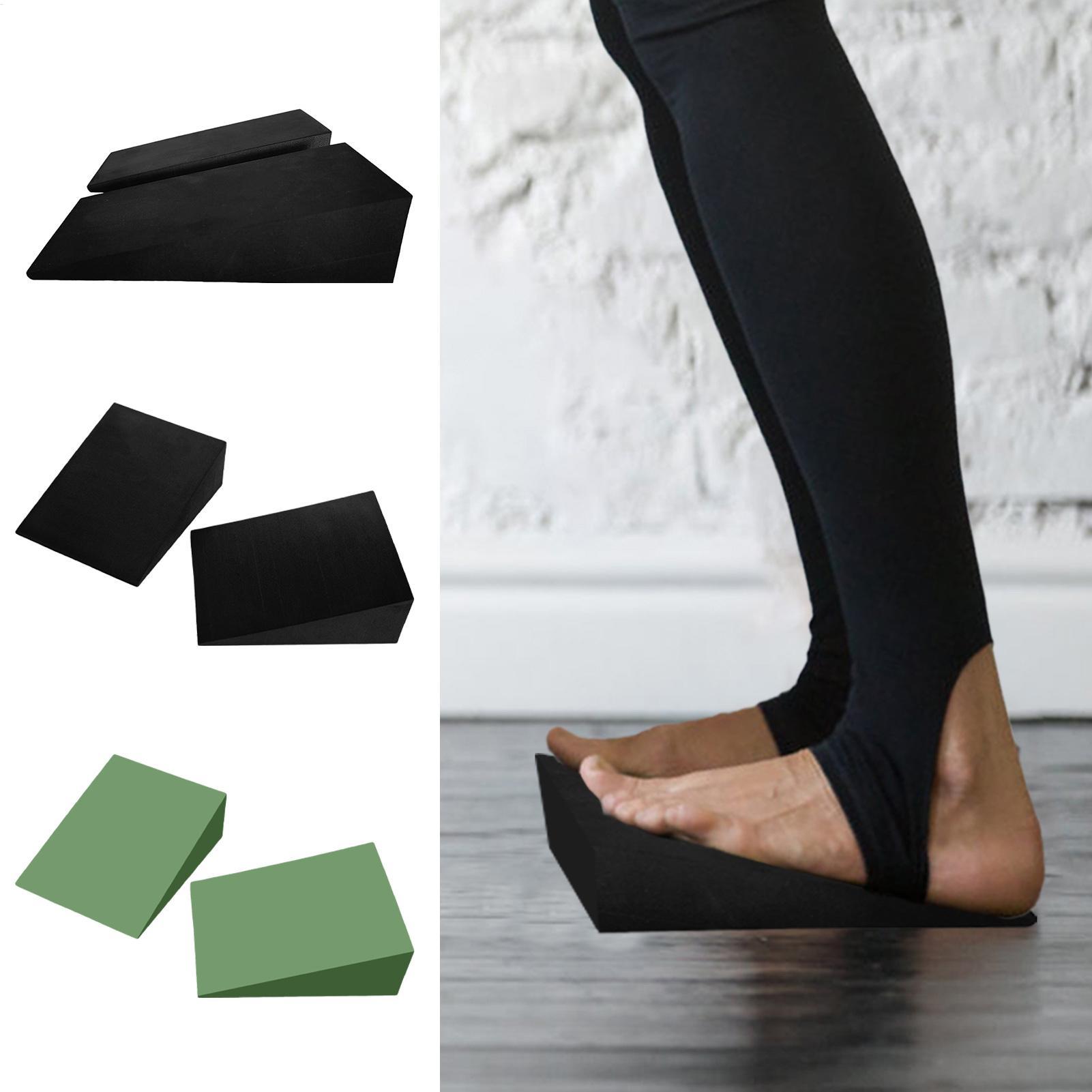 1Pairs Yoga Wedge Blocks EVA F - Pilates Yoga Block ulasan dan harga