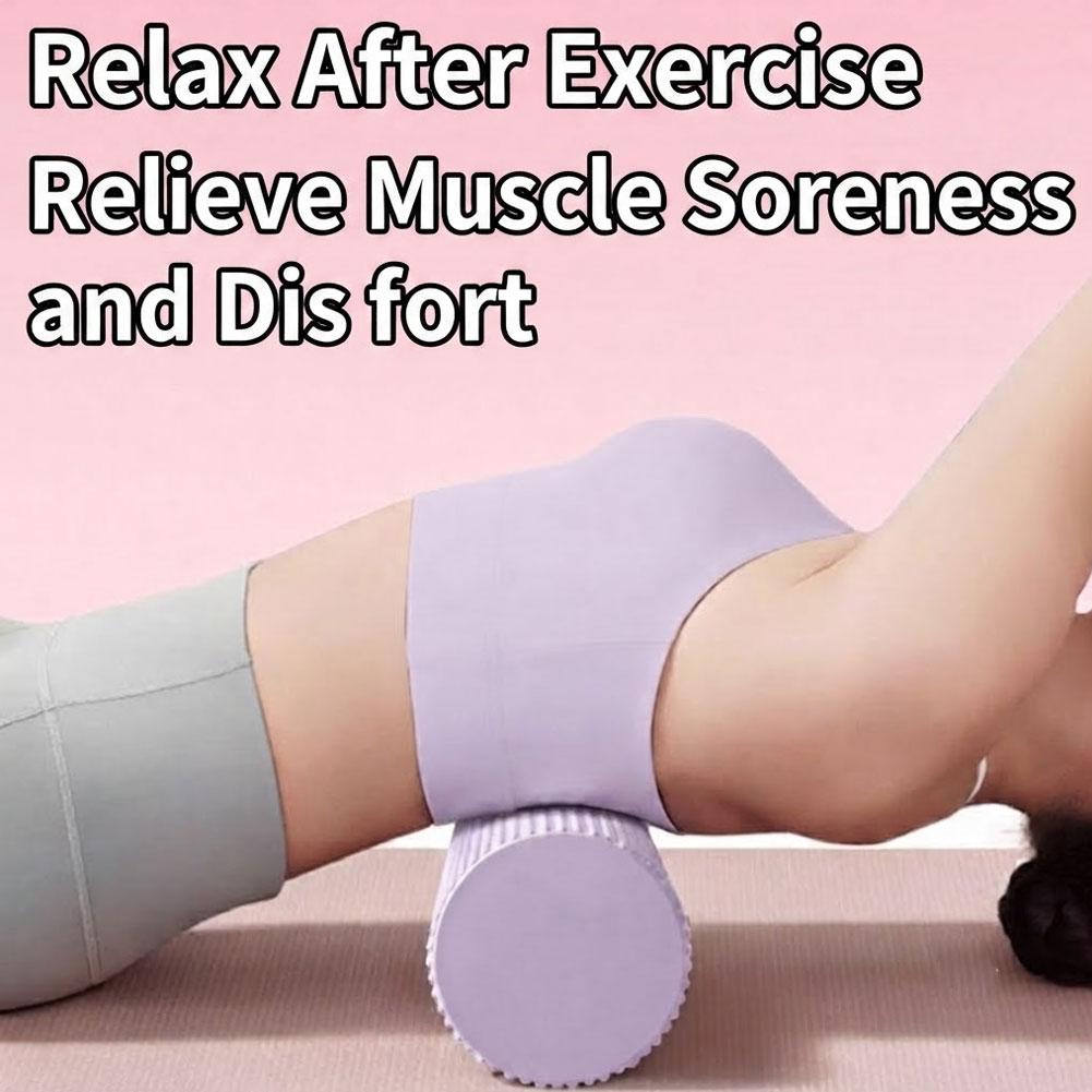 Yoga Foam Roller EVA High Dens - Pilates Yoga Roller ulasan dan harga