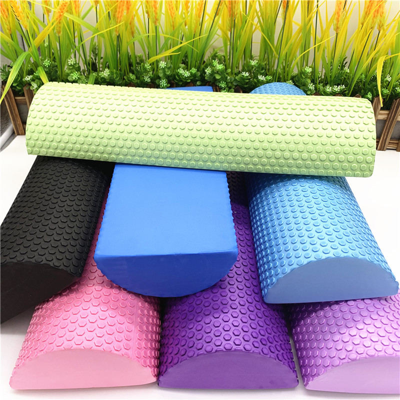 30/45cm Half Round EVA Massage - Pilates Yoga Block ulasan dan harga