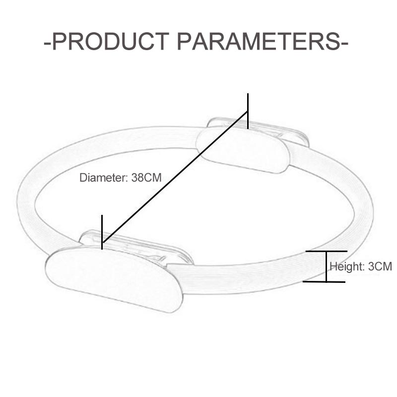 Pilates Ring Elastic Yoga Fitn - Pilates Yoga Resistance Ring ulasan dan harga
