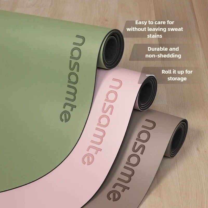 Non-Slip Yoga Mats Pure Color  - Pilates Yoga Mat Thickness ulasan dan harga