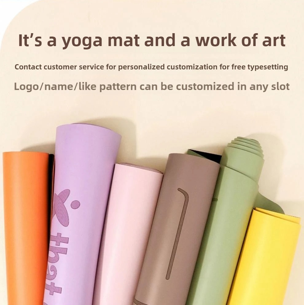 Non-Slip Yoga Mats Pure Color  - Pilates Yoga Mat Thickness ulasan dan harga