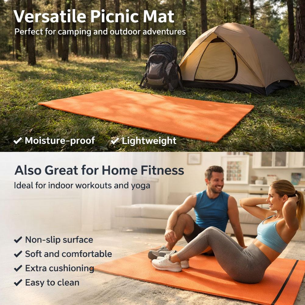 Thick Yoga Mat Anti-skid Sport - Pilates Yoga Mat Thickness ulasan dan harga