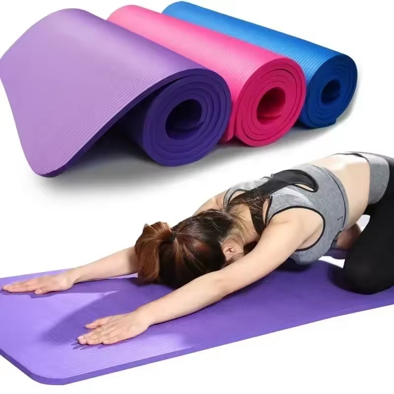 1CM Thick Yoga Mat Anti-skid S - Pilates Yoga Mat Thickness ulasan dan harga