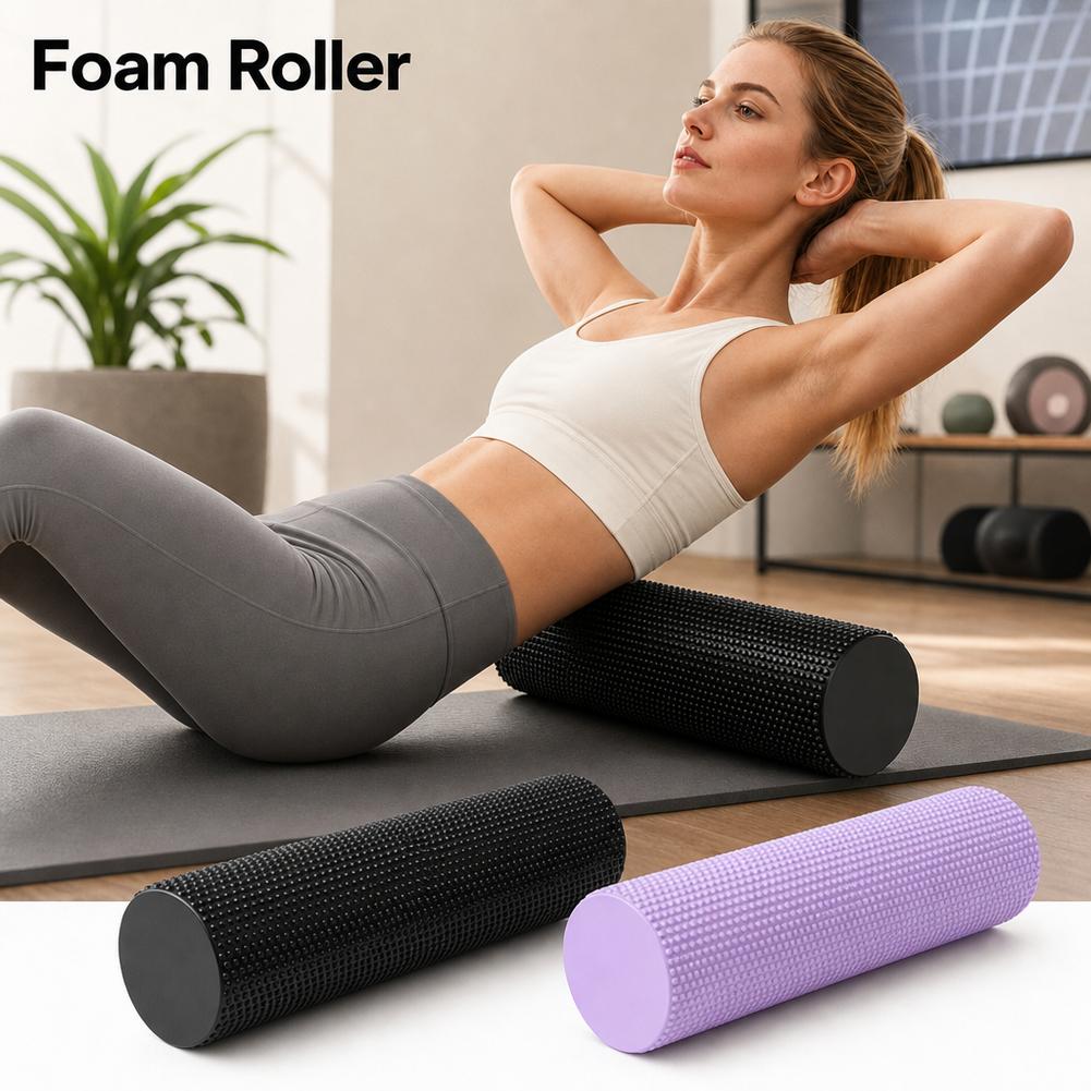 EVA Yoga Foam Roller High Dens - Pilates Yoga Roller ulasan dan harga