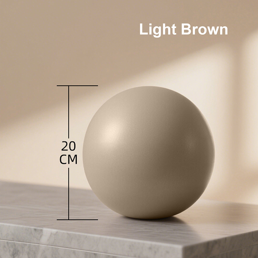 20cm Matte Exercise Ball Barre - Pilates Yoga Matte ulasan dan harga