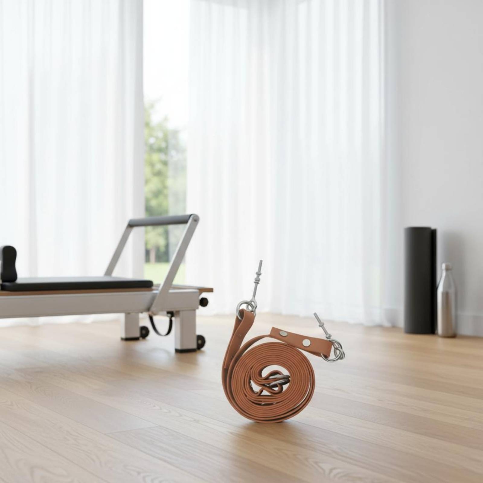 Reformer Double Loop Strap Com - Pilates & Yoga Unleashed Studio ulasan dan harga