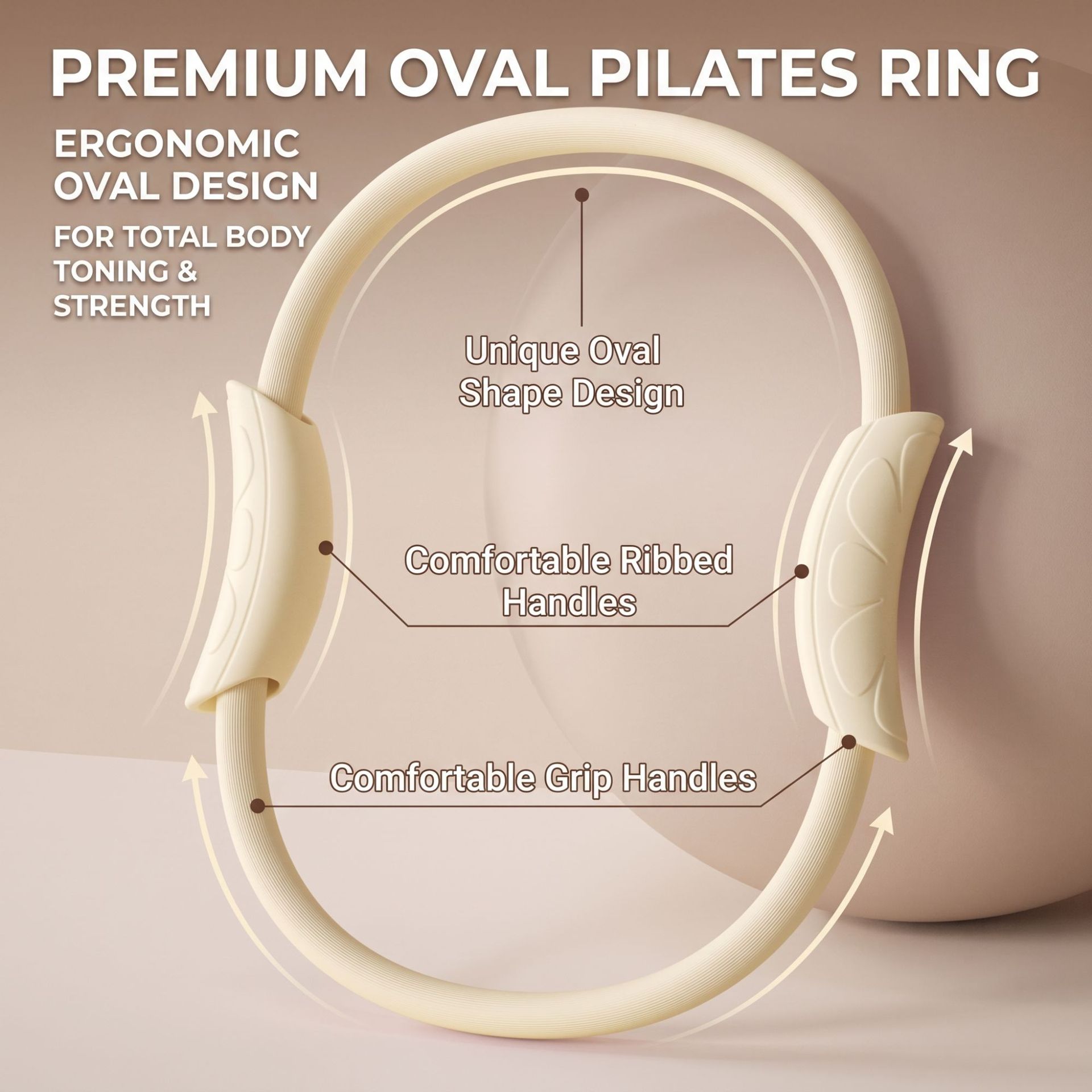 Pilates Ring, Yoga Ring, Pelvi - Pilates Yoga Resistance Ring ulasan dan harga