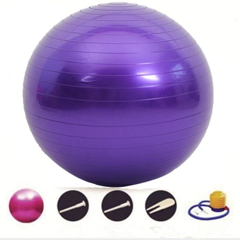 45CM Anti-Burst Yoga Ball Thic - Pilates Yoga Pregnancy ulasan dan harga