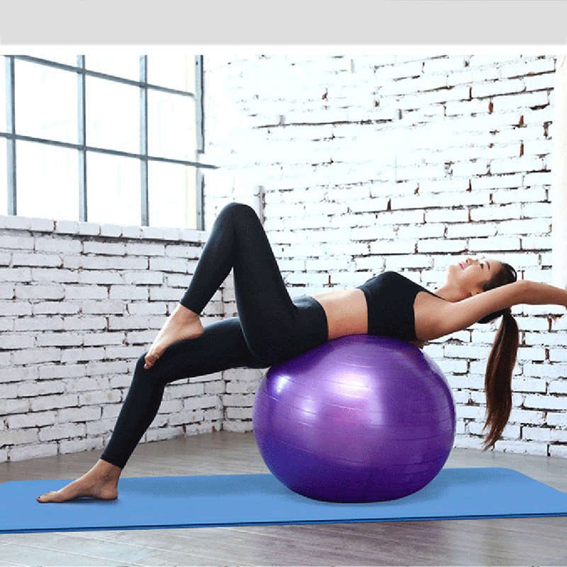 45CM Anti-Burst Yoga Ball Thic - Pilates Yoga Pregnancy ulasan dan harga