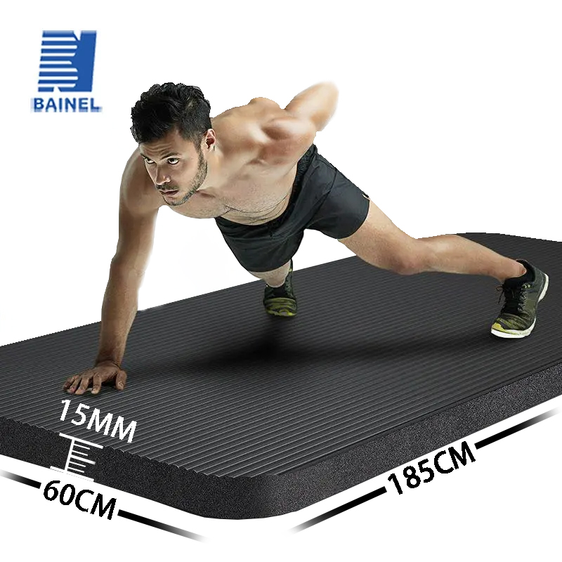 Non-slip Extra Thick 15mm Yoga - Pilates Yoga Mat Thickness ulasan dan harga