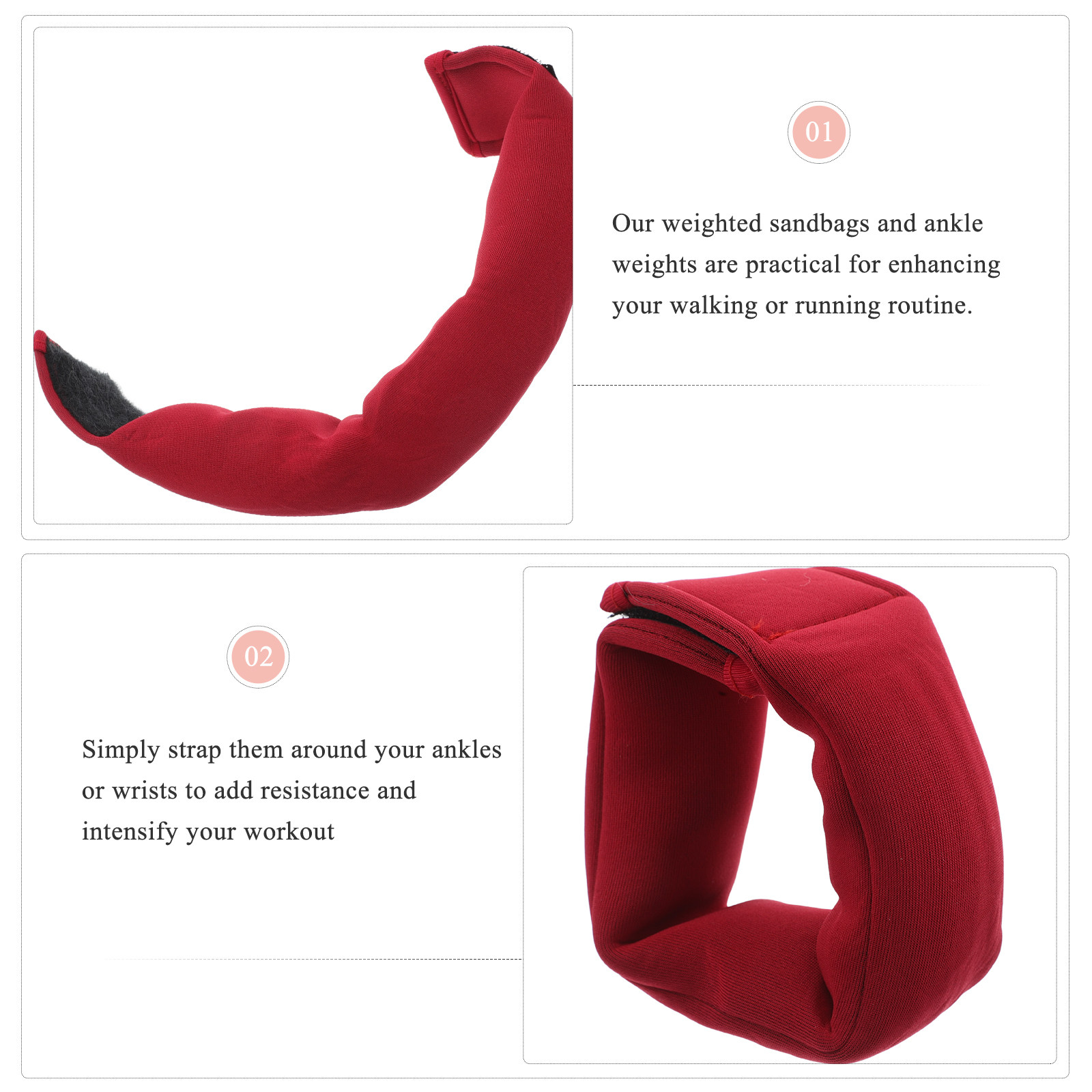 Adjustable Wrist Ankle Weights - Yoga Sandbag Weight ulasan dan harga