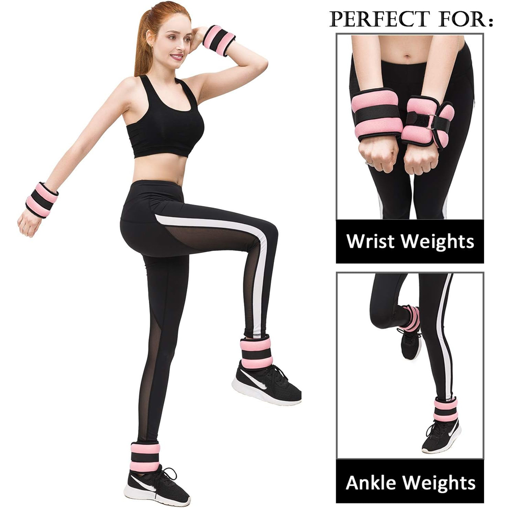 Ankle Weights with Secure Lock - Yoga Sandbag Weight ulasan dan harga