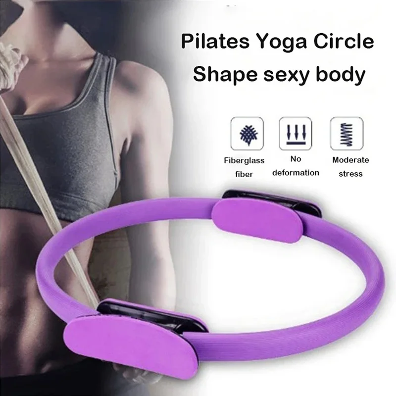 Pilates Yoga Circle Beauty Bac - Pilates Yoga Resistance Ring ulasan dan harga