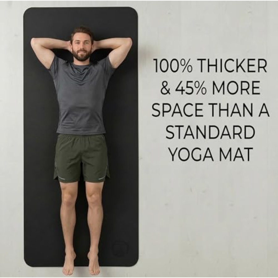Home workout yoga mat, extra t - Pilates Yoga Mat Thickness ulasan dan harga