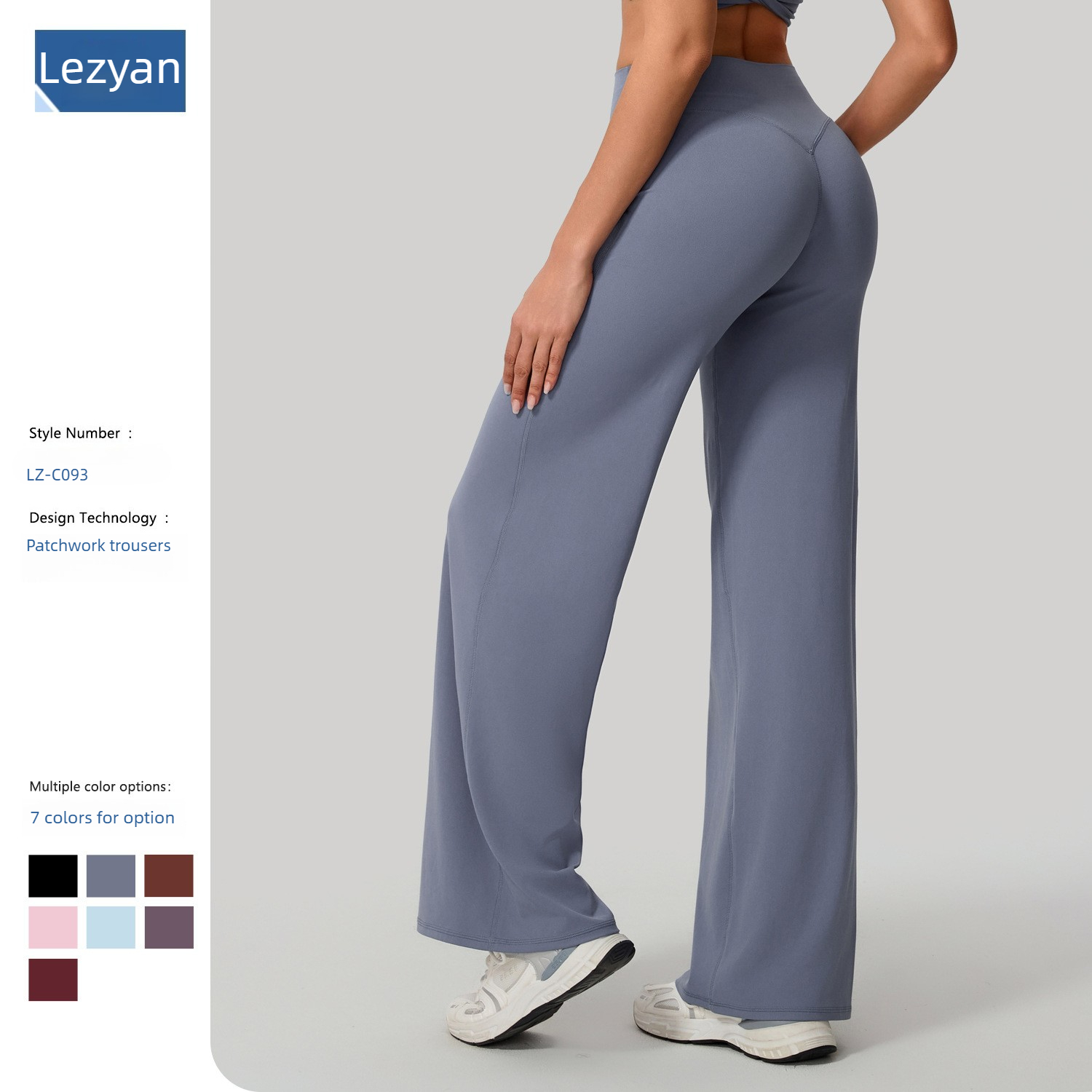 Lezyan Loose Soft Yoga Wide Le - Pilates Yoga Leggings ulasan dan harga