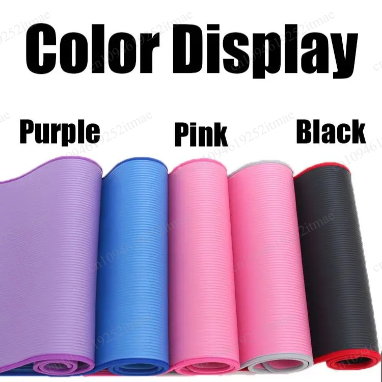 10mm Extra Thick Non-slip Work - Pilates Yoga Mat Thickness ulasan dan harga