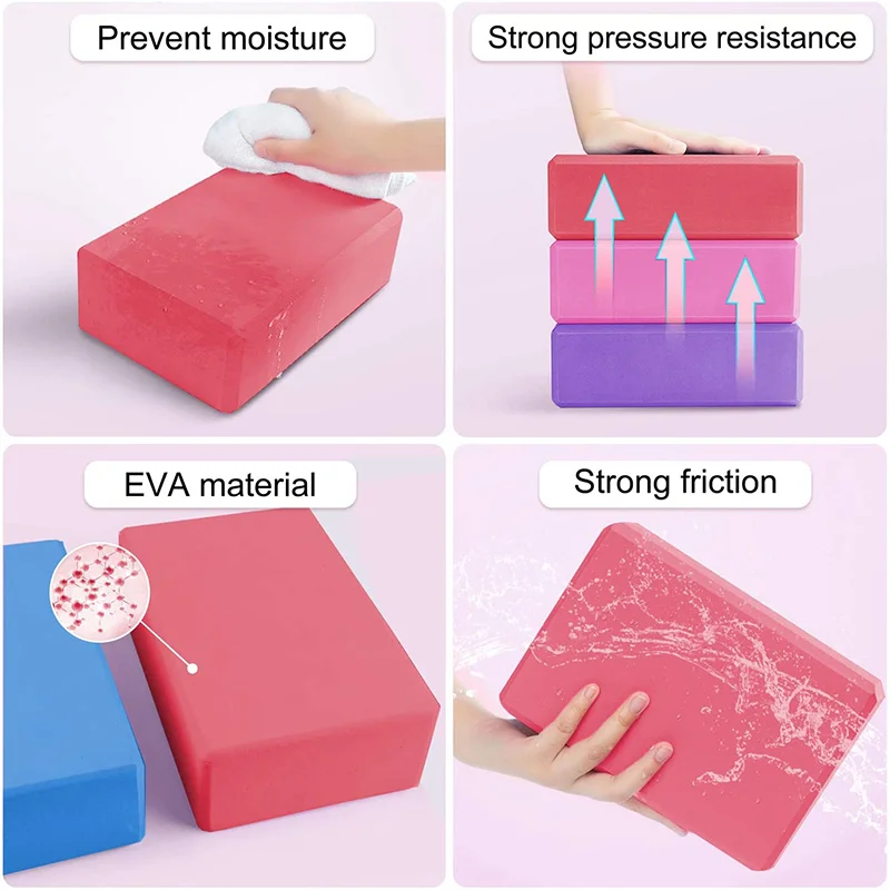 Yoga Building Blocks Cubes Pil - Pilates Yoga Matte ulasan dan harga
